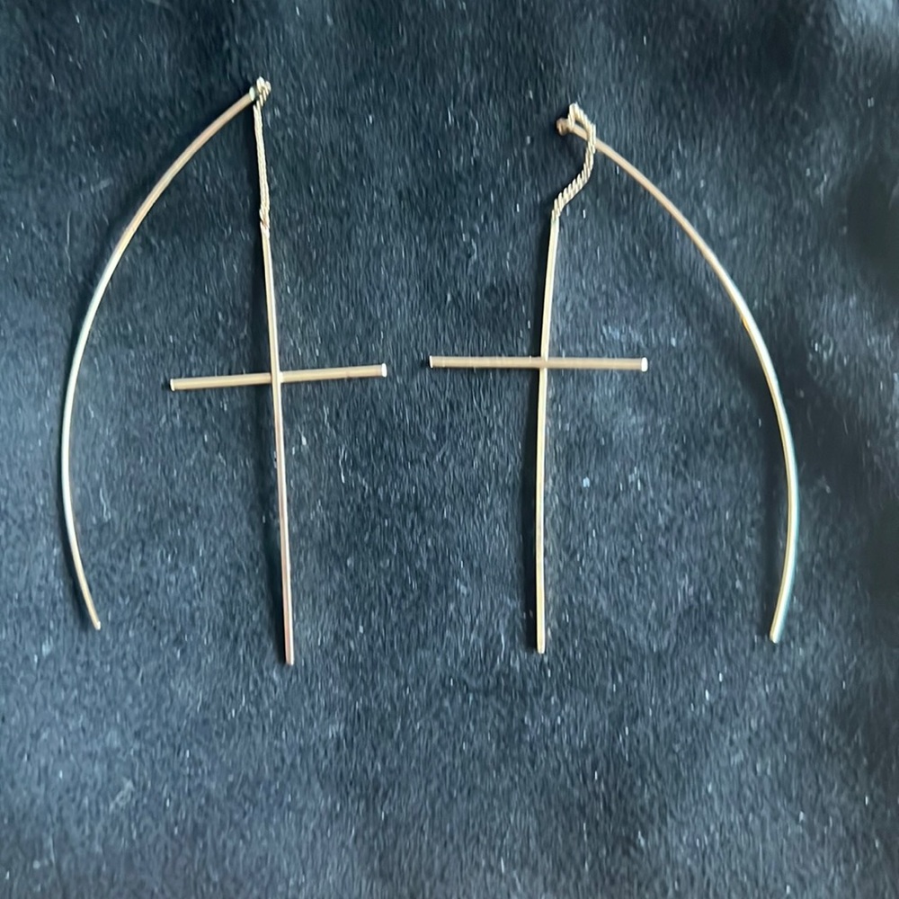 Park Lane Cross earrings